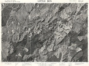 Little Ben / this map was compiled by N.Z. Aerial Mapping Ltd. for Lands & Survey Dept., N.Z.