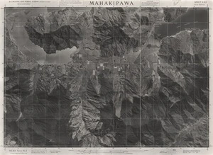 Mahakipawa / this mosaic compiled by N.Z. Aerial Mapping Ltd. for Lands and Survey Dept., N.Z.