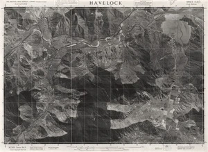 Havelock / this mosaic compiled by N.Z. Aerial Mapping Ltd. for Lands and Survey Dept., N.Z.