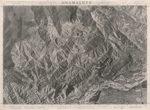 Onamalutu / this mosaic compiled by N.Z. Aerial Mapping Ltd. for Lands and Survey Dept., N.Z.