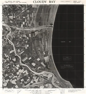 Cloudy Bay / this map was compiled by N.Z. Aerial Mapping Ltd. for Lands & Survey Dept., N.Z.