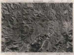 Musgrave / this mosaic compiled by N.Z. Aerial Mapping Ltd. for Lands and Survey Dept., N.Z.