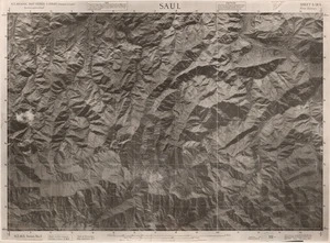 Saul / this mosaic compiled by N.Z. Aerial Mapping Ltd. for Lands and Survey Dept., N.Z.
