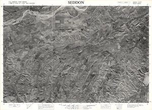 Seddon / this map was compiled by N.Z. Aerial Mapping Ltd. for Lands & Survey Dept., N.Z.