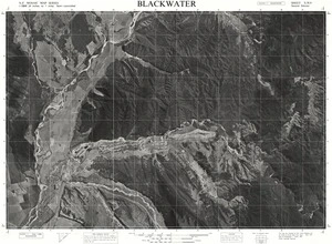 Blackwater / this map was compiled by N.Z. Aerial Mapping Ltd. for Lands & Survey Dept., N.Z.
