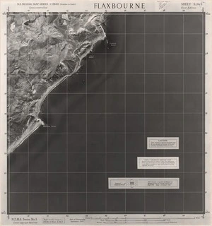Flaxbourne / this mosaic compiled by N.Z. Aerial Mapping Ltd. for Lands and Survey Dept., N.Z.