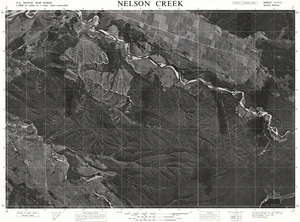 Nelson Creek / this map was compiled by N.Z. Aerial Mapping Ltd. for Lands & Survey Dept., N.Z.