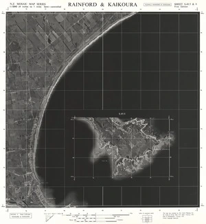 Rainford & Kaikoura / this map was compiled by N.Z. Aerial Mapping Ltd. for Lands & Survey Dept., N.Z.