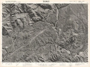 Towy / this map was compiled by N.Z. Aerial Mapping Ltd. for Lands & Survey Dept., N.Z.