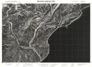 Mangamaunu / this map was compiled by N.Z. Aerial Mapping Ltd. for Lands & Survey Dept., N.Z.