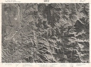 Spey / this map was compiled by N.Z. Aerial Mapping Ltd. for Lands & Survey Dept., N.Z.