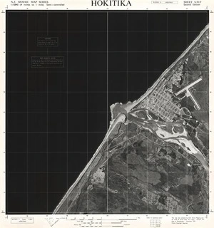 Hokitika / this map was compiled by N.Z. Aerial Mapping Ltd. for Lands & Survey Dept., N.Z.