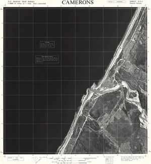 Camerons / this map was compiled by N.Z. Aerial Mapping Ltd. for Lands & Survey Dept., N.Z.