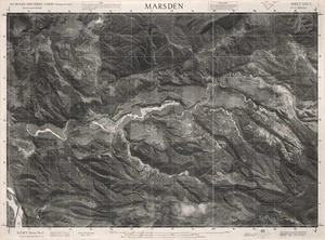 Marsden / this mosaic compiled by N.Z. Aerial Mapping Ltd. for Lands and Survey Dept., N.Z.