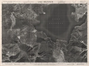 Lake Brunner / this mosaic compiled by N.Z. Aerial Mapping Ltd. for Lands and Survey Dept., N.Z.