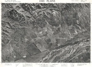 Emu Plains / this map was compiled by N.Z. Aerial Mapping Ltd. for Lands & Survey Dept., N.Z.