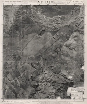 Mt. Palm / this mosaic compiled by N.Z. Aerial Mapping Ltd. for Lands and Survey Dept., N.Z.