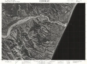Conway / this map was compiled by N.Z. Aerial Mapping Ltd. for Lands & Survey Dept., N.Z.