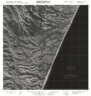 Medina / this map was compiled by N.Z. Aerial Mapping Ltd. for Lands & Survey Dept., N.Z.