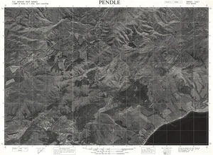 Pendle / this map was compiled by N.Z. Aerial Mapping Ltd. for Lands  & Survey Dept., N.Z.