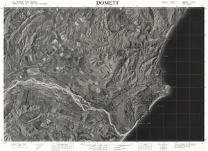 Domett / this map was compiled by N.Z. Aerial Mapping Ltd. for Lands and Survey Dept., N.Z.