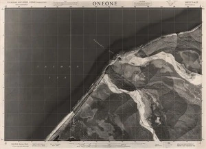 Oneone / this mosaic compiled by N.Z. Aerial Mapping Ltd. for Lands and Survey Dept., N.Z.