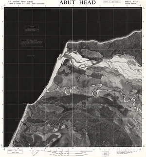 Abut Head / this map was compiled by N.Z. Aerial Mapping Ltd. for Lands and Survey Dept., N.Z.