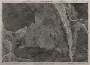 Harihari / this mosaic compiled by N.Z. Aerial Mapping Ltd. for Lands and Survey Dept., N.Z.