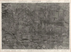 Oxford / this mosaic compiled by N.Z. Aerial Mapping Ltd. for Lands and Survey Dept., N.Z.