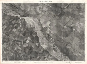 Sheffield / this mosaic compiled by N.Z. Aerial Mapping Ltd. for Lands and Survey Dept., N.Z.