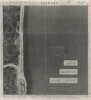 Kairaki / this mosaic compiled by N.Z. Aerial Mapping Ltd. for Lands and Survey Dept., N.Z.
