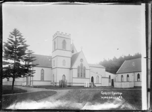 View of the second Christ Church at Wanganui