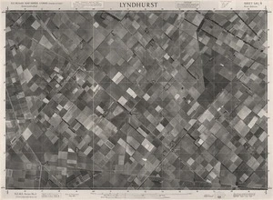 Lyndhurst / this mosaic compiled by N.Z. Aerial Mapping Ltd. for Lands and Survey Dept., N.Z.