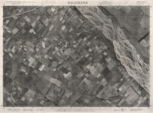 Highbank / this mosaic compiled by N.Z. Aerial Mapping Ltd. for Lands and Survey Dept., N.Z.