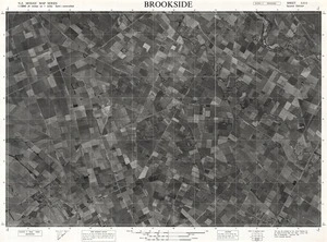 Brookside / this map was compiled by N.Z. Aerial Mapping Ltd. for Lands & Survey Dept., N.Z.
