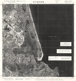 Sumner / this mosaic compiled by N.Z. Aerial Mapping Ltd. for Lands and Survey Dept., N.Z.