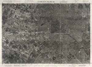 Christchurch / this mosaic compiled by N.Z. Aerial Mapping Ltd. for Lands and Survey Dept., N.Z.