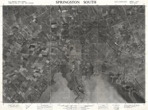 Springston South / this map was compiled by N.Z. Aerial Mapping Ltd. for Lands & Survey Dept., N.Z.