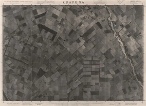 Ruapuna / this mosaic compiled by N.Z. Aerial Mapping Ltd. for Lands and Survey Dept., N.Z.