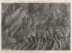 Little River / this mosaic compiled by N.Z. Aerial Mapping Ltd. for Lands and Survey Dept., N.Z.