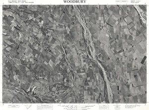 Woodbury / this map was compiled by N.Z. Aerial Mapping Ltd. for Lands and Survey Dept., N.Z.