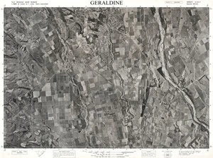 Geraldine / this map was compiled by N.Z. Aerial Mapping Ltd. for Lands and Survey Dept., N.Z.