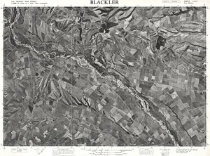 Blackler / this map was compiled by N.Z. Aerial Mapping Ltd. for Lands & Survey Dept., N.Z.