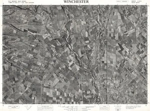 Winchester / this map was compiled by N.Z. Aerial Mapping Ltd. for Lands & Survey Dept., N.Z.