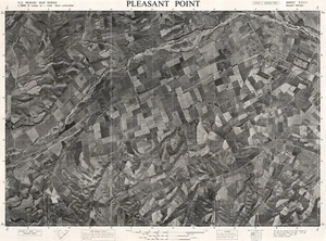 Pleasant Point / this map was compiled by N.Z. Aerial Mapping Ltd. for Lands and Survey Dept., N.Z.