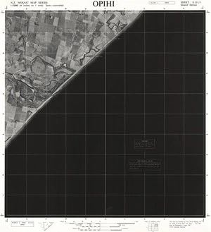 Opihi / this map was compiled by N.Z. Aerial Mapping Ltd. for Lands and Survey Dept., N.Z.
