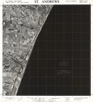 St. Andrews / this map was compiled by N.Z. Aerial Mapping Ltd. for Lands & Survey Dept., N.Z.