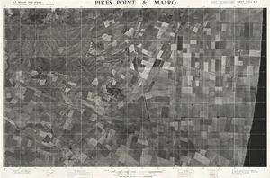 Pikes Point & Mairo / this map was compiled by N.Z. Aerial Mapping Ltd. for Lands & Survey Dept., N.Z.