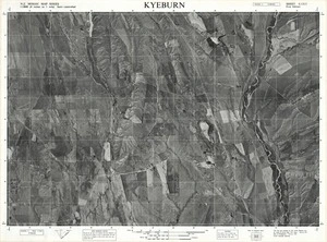 Kyeburn / this map was compiled by N.Z. Aerial Mapping Ltd. for Lands & Survey Dept., N.Z.
