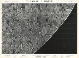 Te Aneraki & Pukeuri / this map was compiled by N.Z. Aerial Mapping Ltd. for Lands & Survey Dept., N.Z.